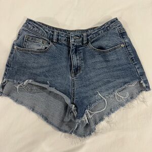 Noisy may Distressed Denim Jean Shorts